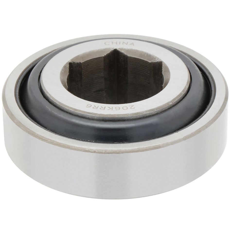 206KRR6 - Agricultural Bearing, 1.001 in Bore (ID) - Hex Bore