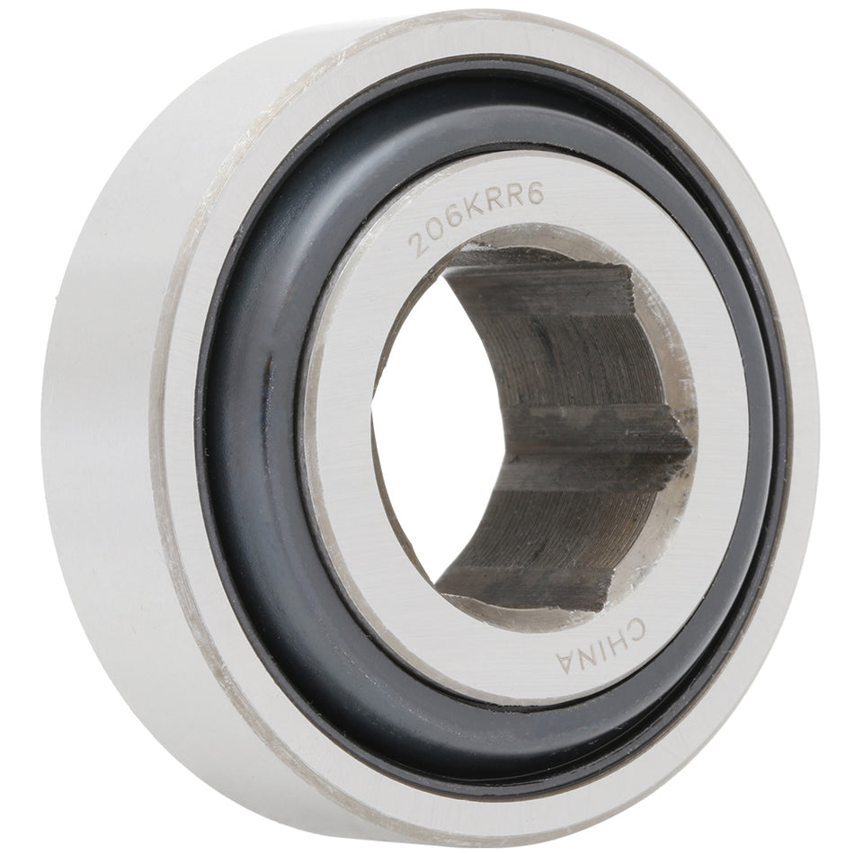 206KRR6 - Agricultural Bearing with Hex Bore