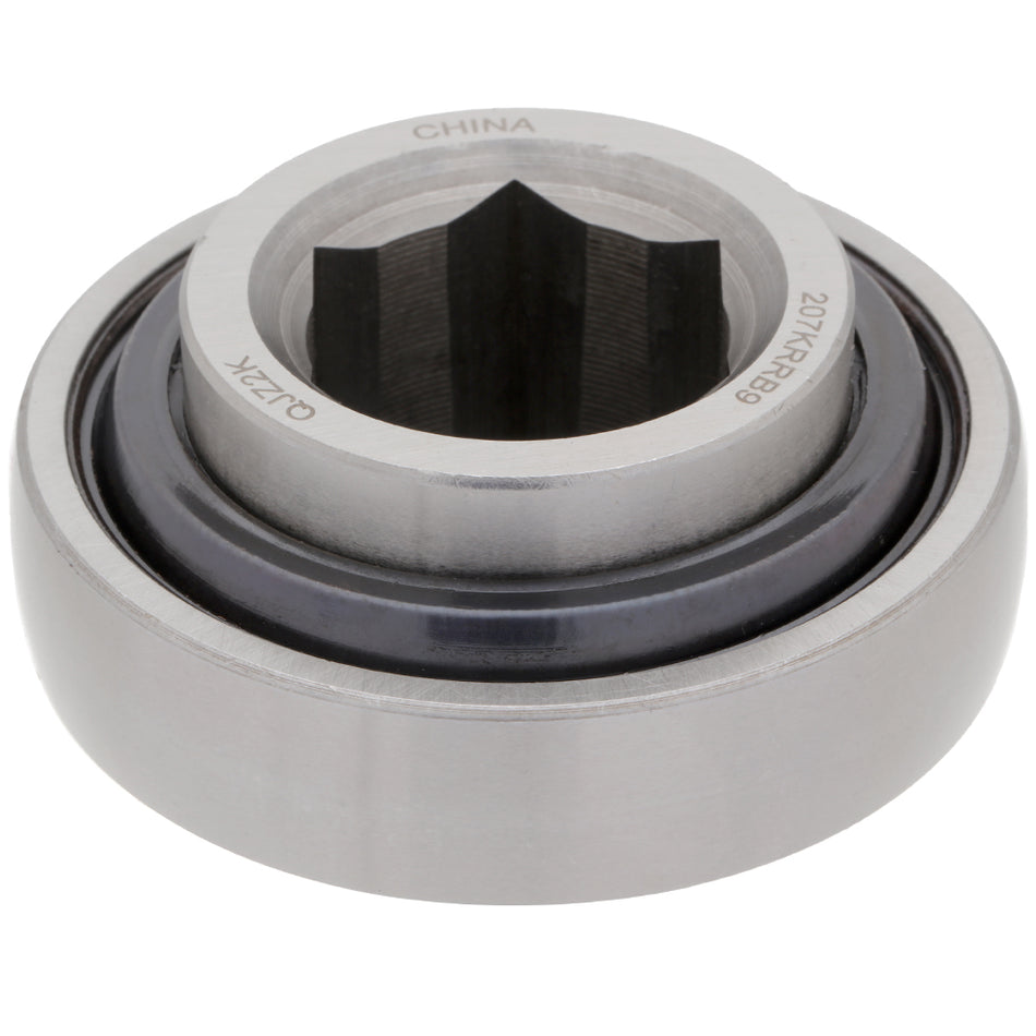 207KRRB9 - Agricultural Bearing, 1.126 in Bore (ID) - Hex Bore