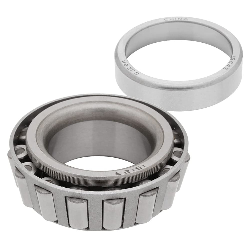 5,200-6,000 lbs. Trailer Hub Wheel Bearing Kit 25580/25520, 15123/15245 with Grease Seal 10-36 and 10-10 for EZ Lube Axle