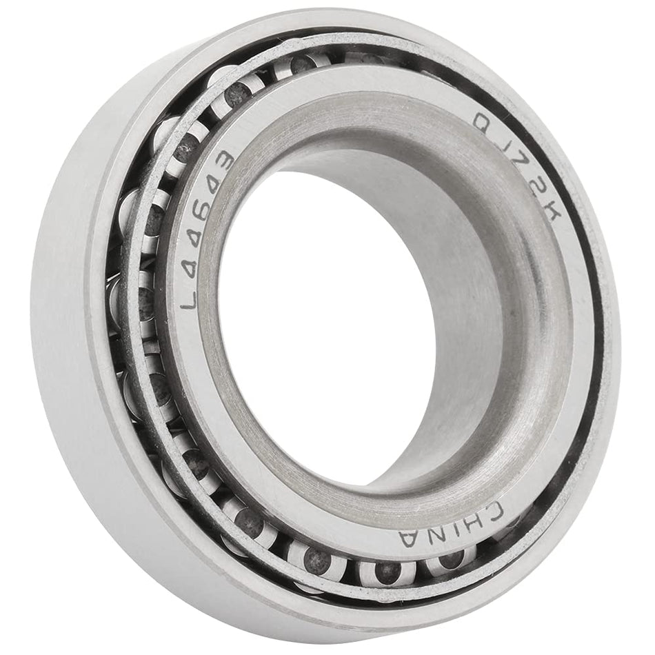 2000-2200 lbs Trailer Axle Bearing Kit fits EZ Lube Spindle 1.000'', L44643/L44610, T-Washer, Cotter Pin, Double Lip Seal 12192TB with 1.250'' ID