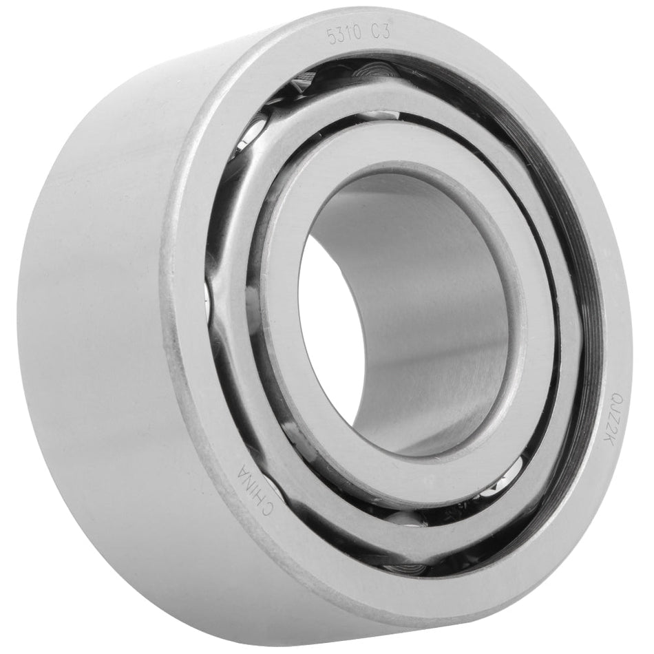 5204 - Angular Contact Ball Bearing, 0.787" Bore (ID) - Open Style (No Seal)