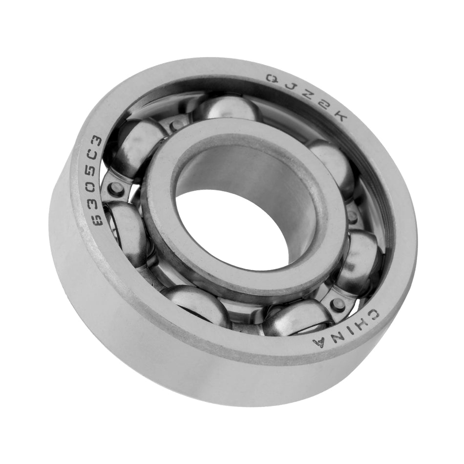 6305 - Deep Groove Radial Ball Bearing, 0.984" Bore (ID)| Open Style (No Seal)