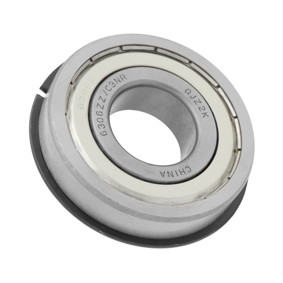 6306 - Deep Groove Radial Ball Bearing with Snap Ring, 1.181" Bore (ID) | Double Metal Shield