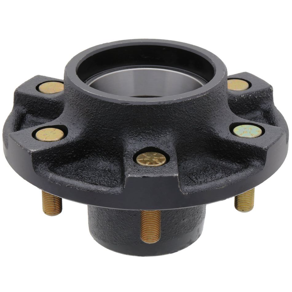 HUB 65255 - 6 on 5.5 Idler Hub - 5,200 lbs Trailer Axle - Races Installed: 25520, 15245