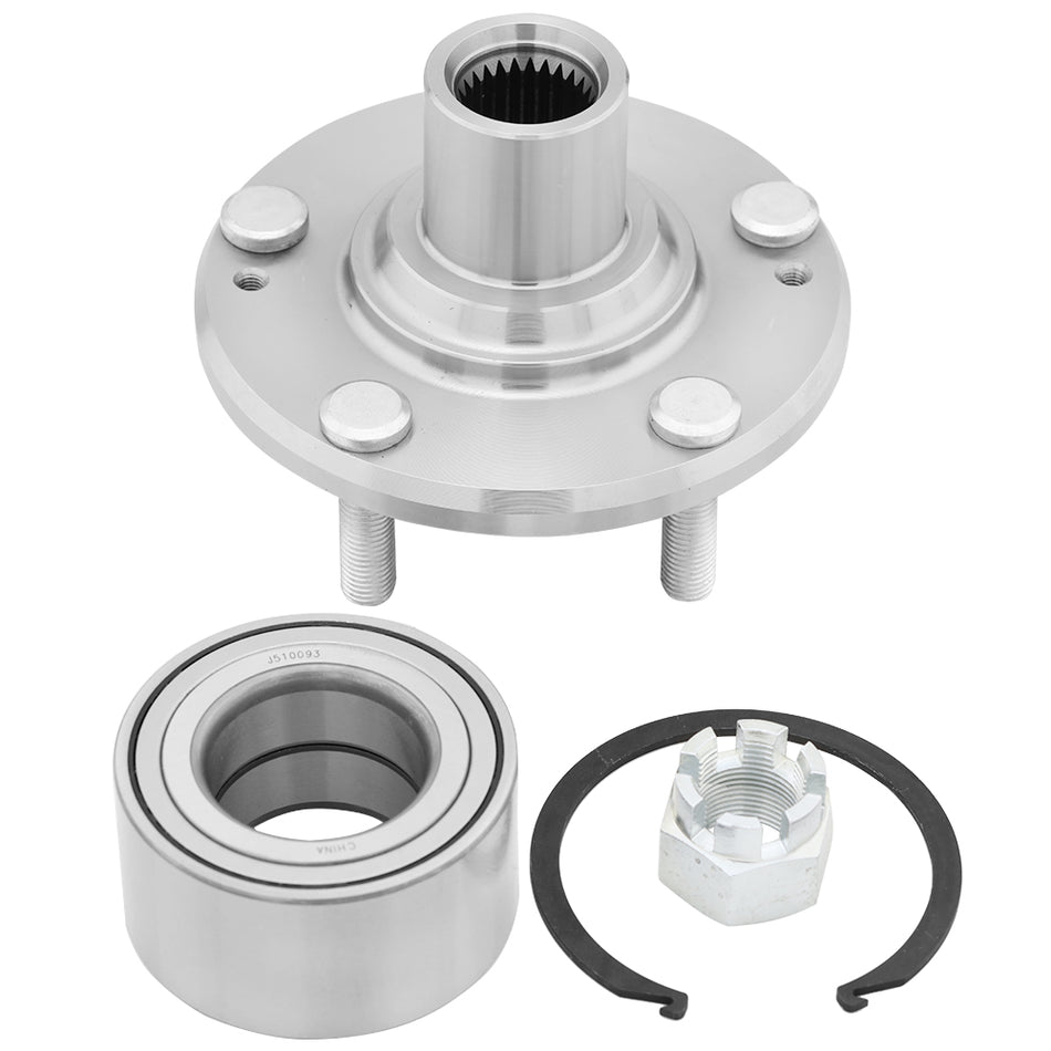 [930-010K + 510093] - Front Wheel Hub Bearing Assembly Repair Kit