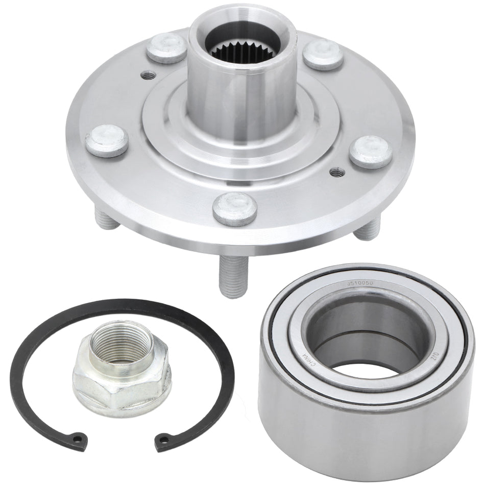 [930-027K + 510050] - Front Wheel Hub Bearing Assembly