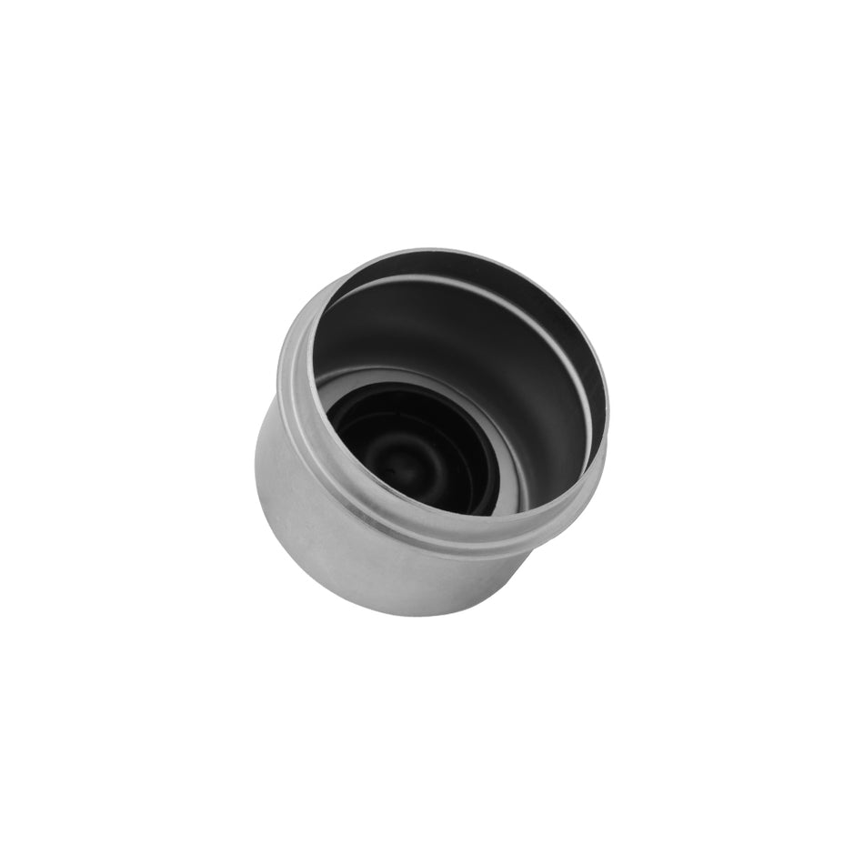 Dust Cap 2" (1.98 in) - Trailer Axle Dust Cap with Rubber Plug, 3500 Lbs Capacity