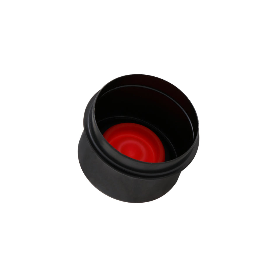 E-Coated Dust Cap 2" (1.98 in) - Trailer Axle Dust Cap with Rubber Plug, 3500 Lbs Capacity