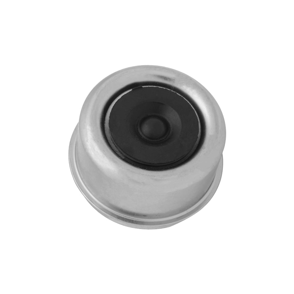 Dust Cap 2.5" (2.45 in) - Trailer Axle Dust Cap with Rubber Plug, E-Z Lube Axle Replacement