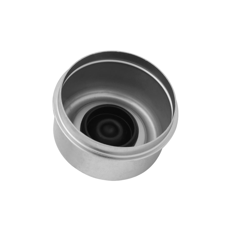 Dust Cap 2.5" (2.45 in) - Trailer Axle Dust Cap with Rubber Plug, E-Z Lube Axle Replacement