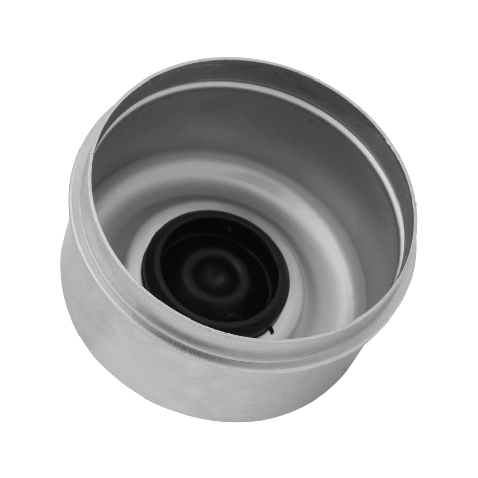 Dust Cap 2.72" - Trailer Axle Dust Cap with Rubber Plug, 7,000-8,000 lbs Capacity