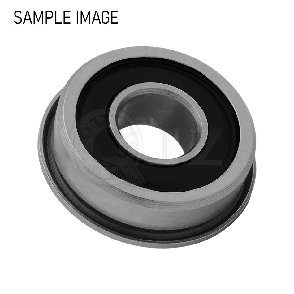 688 - Flanged Deep Groove Radial Ball Bearing, 0.315" Bore (ID)| Double Rubber Seal (2RS)