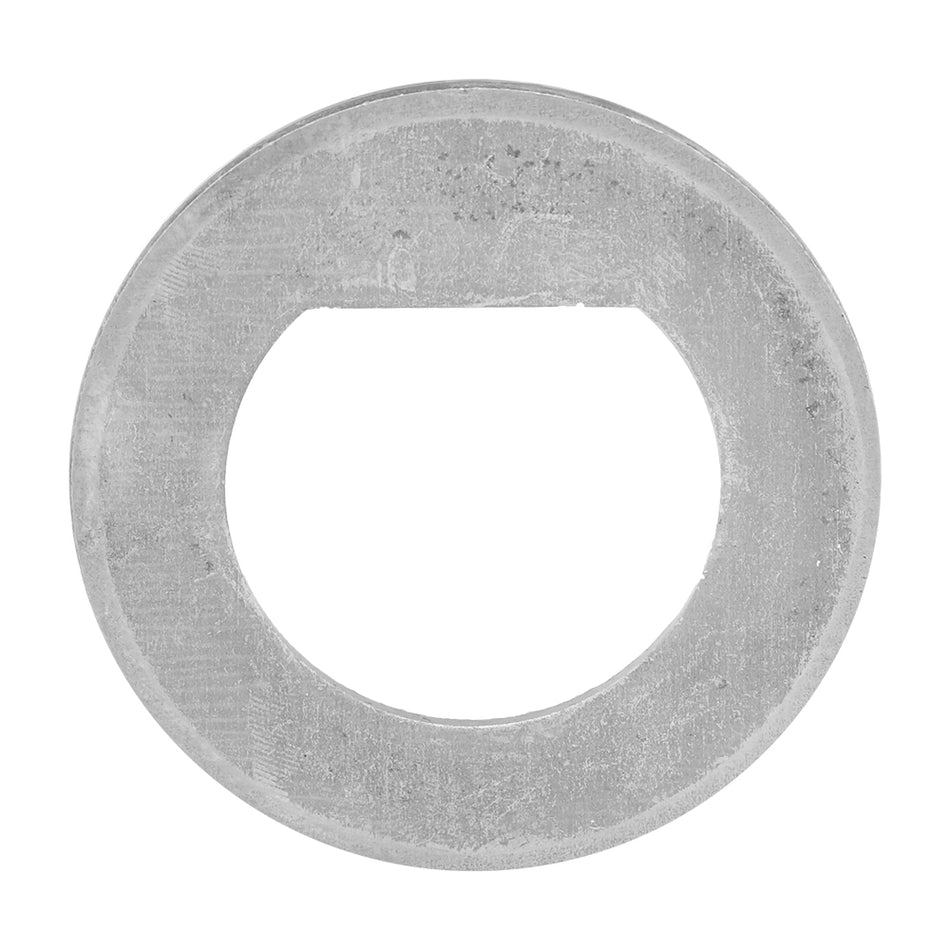D-Shaped Washer - 1 in Trailer Axle Spindle - Flat Spot Slot - Compatible with EZ Lube Spindles