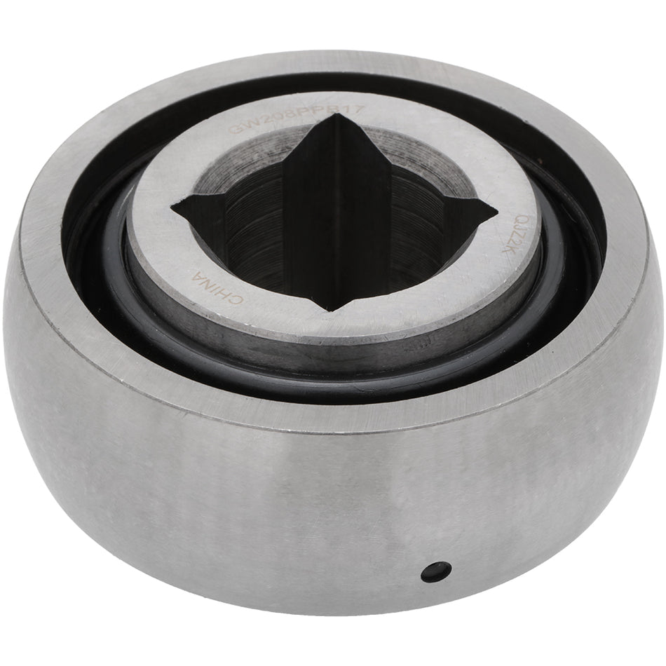 GW208PPB17 - Agricultural Bearing, 1.18 in Bore (ID) - Square Bore