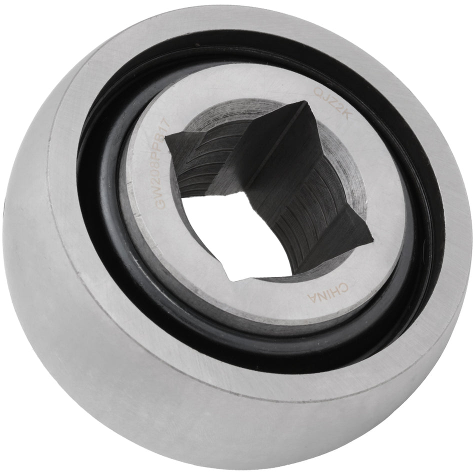 GW208PPB17 - Agricultural Bearing with Square Bore