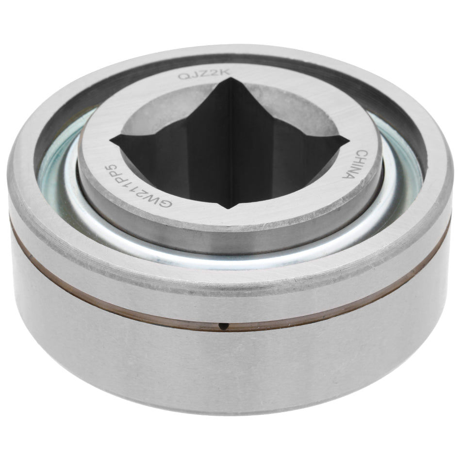 GW211PP5 - Agricultural Bearing, 1.531 in Bore (ID) - Square Bore