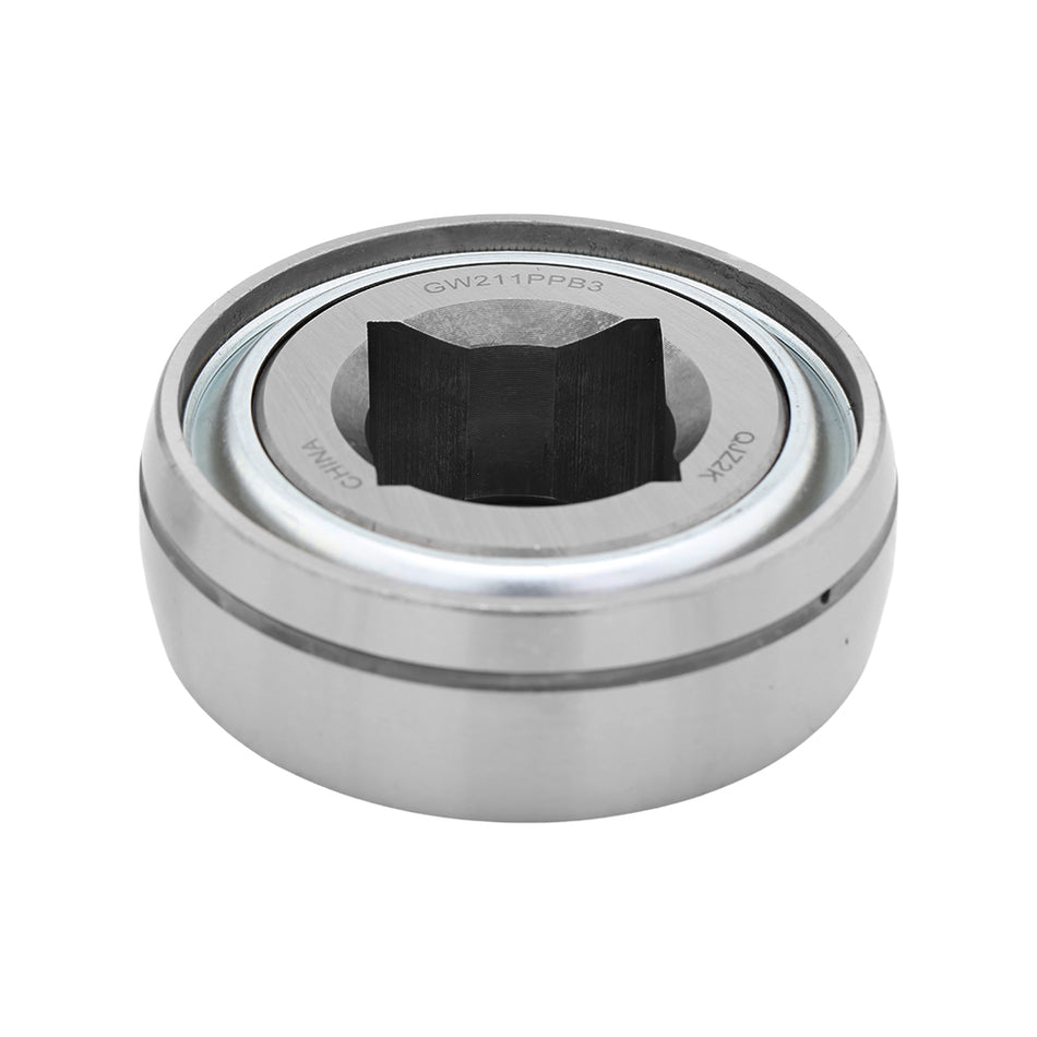 GW211PPB3 - Agricultural Bearing, 1.531 in Bore (ID) - Square Bore