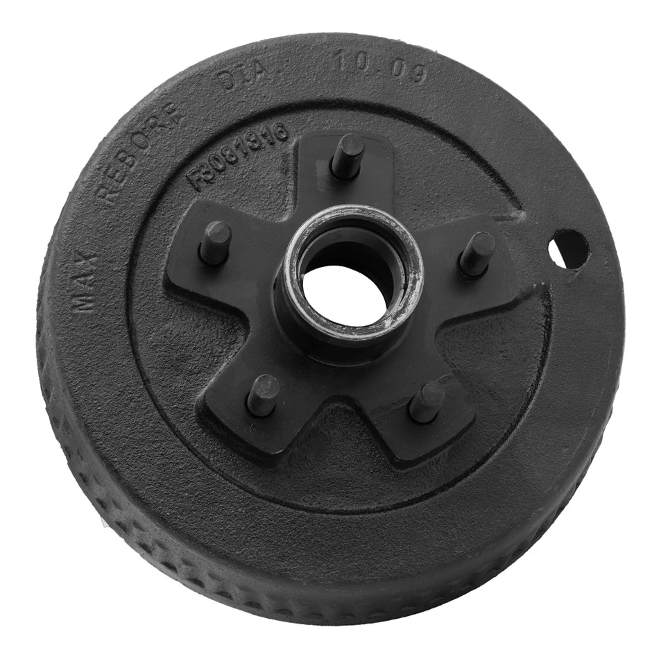5 on 5" - Hub Drum & Electric Brake 10" for Spindle #84 - 3,500 lb Trailer Axle, L44649/10 & L68149/11 Bearing Seal Kit