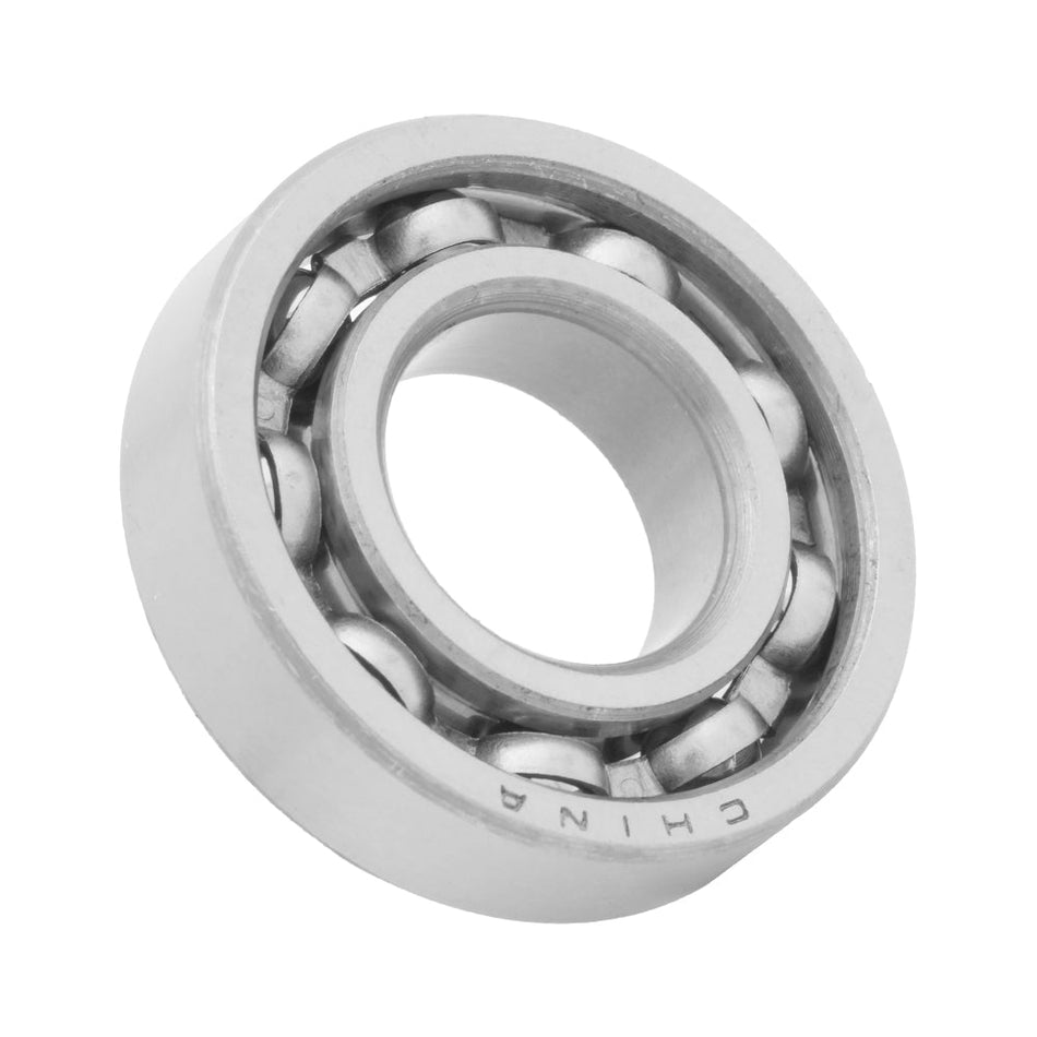 6306 - Deep Groove Radial Ball Bearing with Snap Ring, 1.181" Bore (ID) | Open Style (No Seal)