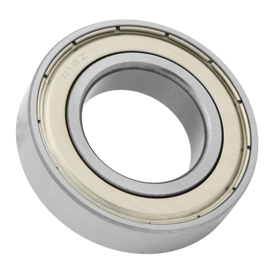 R18 - Deep Groove Radial Ball Bearing, 1.125" Bore (ID)