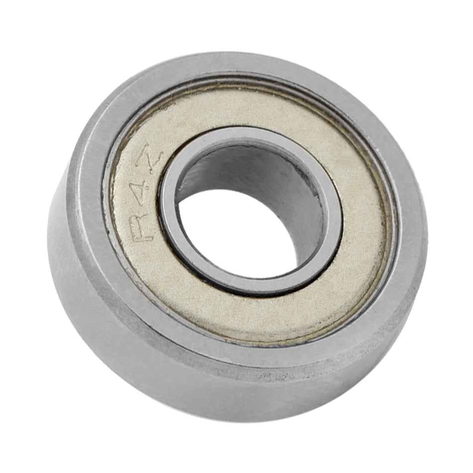 R4 - Deep Groove Radial Ball Bearing, 0.25" Bore (ID)| Double Metal Shield (ZZ)