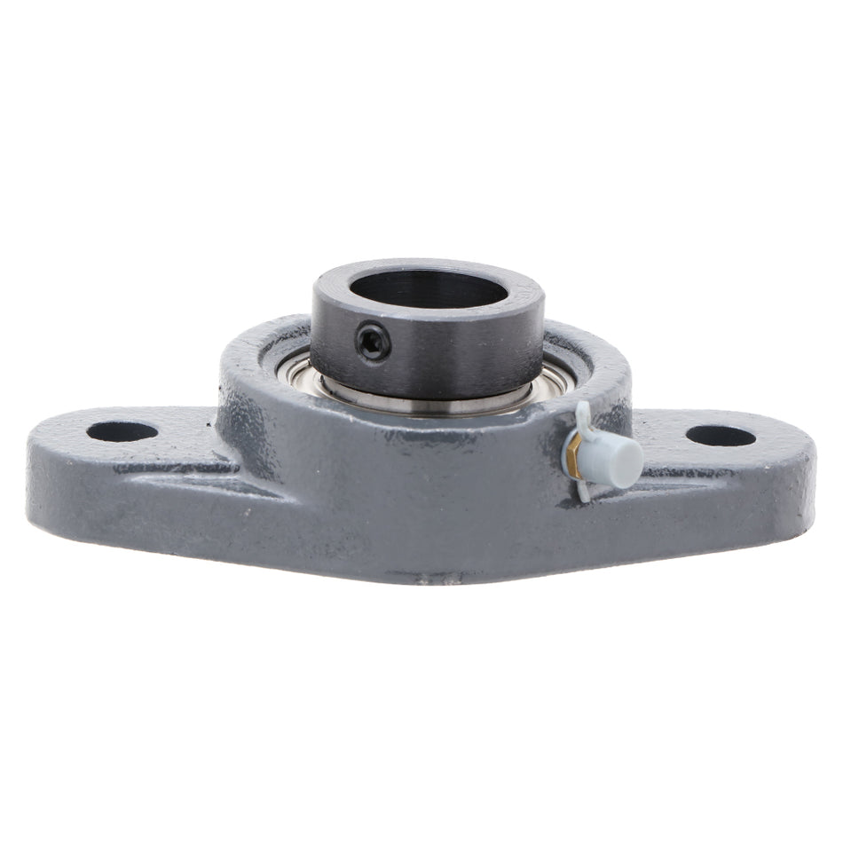 SAFL205-16, 2-Bolt Flange Mounted Ball Bearing, 1 in Bore (ID), Insert Bearing: SA205-16, Housing: FL205, with Locking Collar