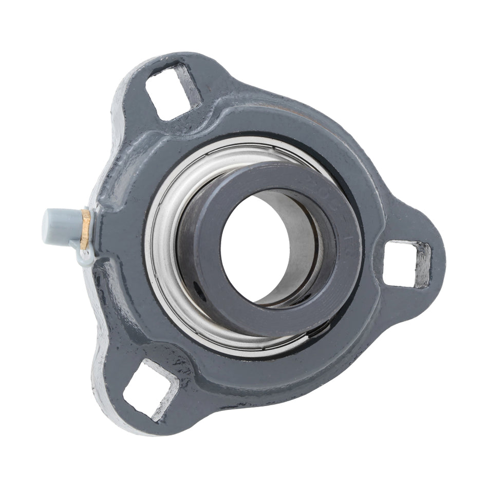 SATRD205, 3-Bolt Flange Mounted Unit Bearing, 0.984 in Bore (ID), Insert Bearing: SA205, Housing: TRD205