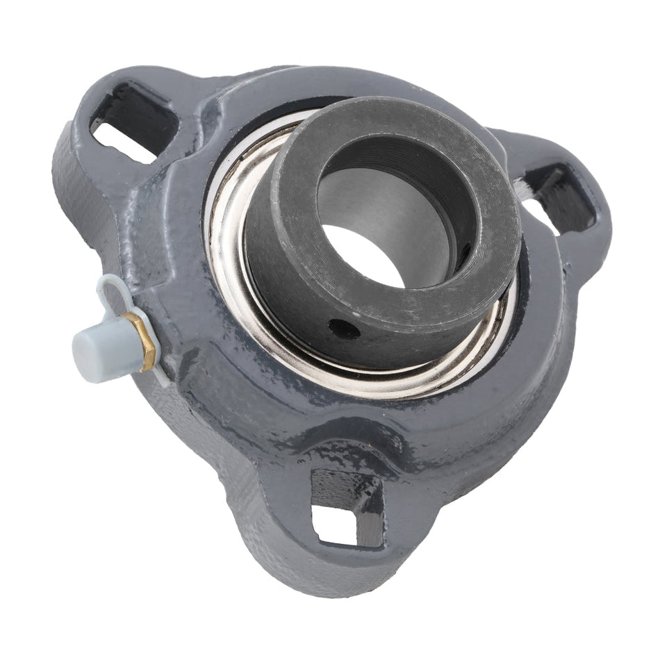 SATRD206-20G, 3-Bolt Flange Mounted Unit Bearing, 1.25 in Bore (ID), Insert Bearing: SA206-20G, Housing: TRD206, with Locking Collar