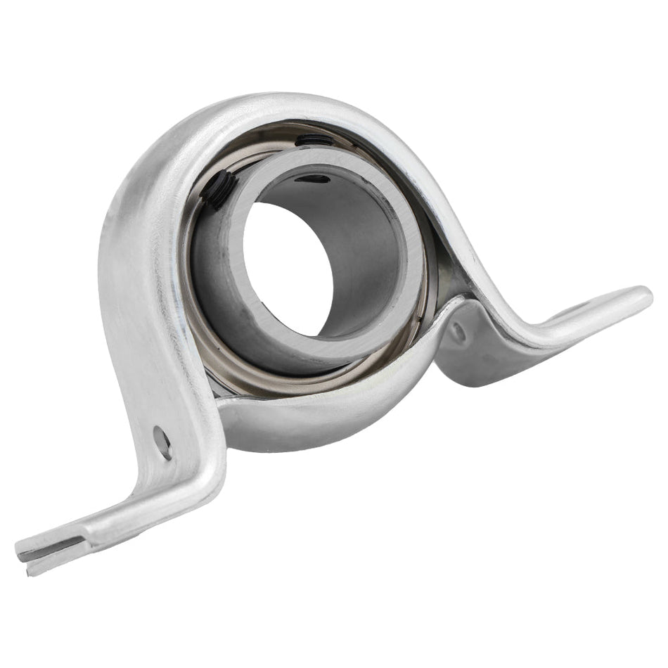 SBPP207-20 - Pressed Steel Pillow Block Ball Bearing Mounted Unit, Insert Bearing: SB207-20, Steel Housing: PP207