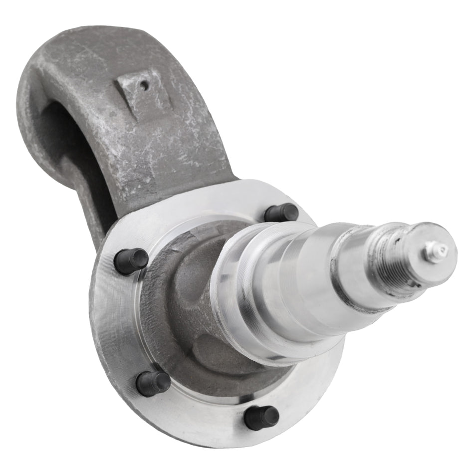 Spindle #42 - 4" Drop - 5-Bolt Flange - 5,200-7,000 lbs Trailer Axle