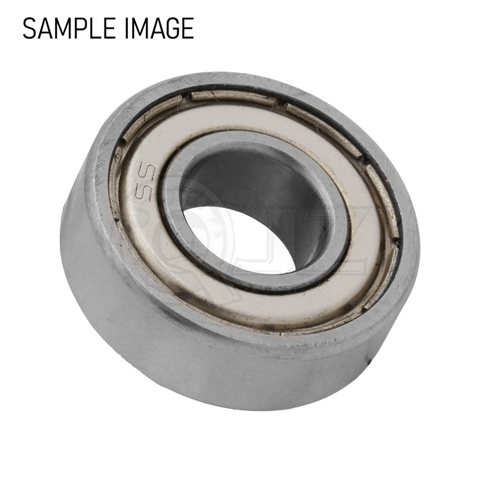 609 - Stainless Steel Deep Groove Radial Ball Bearing, 0.354" Bore (ID)| Double Metal Shield (ZZ)