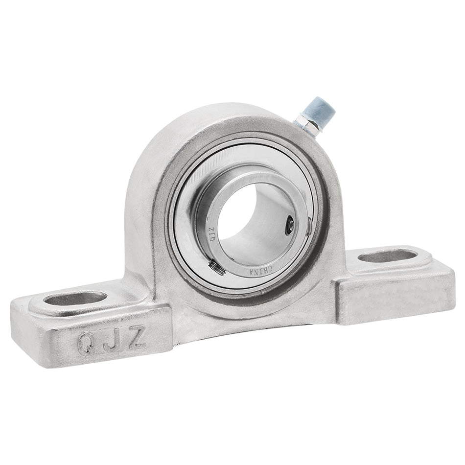 SUCSP211-35, Stainless Steel Pillow Block Mounted Unit Bearing, 2.188 in Bore (ID), Insert Bearing: SUC211-35, Housing: SP211