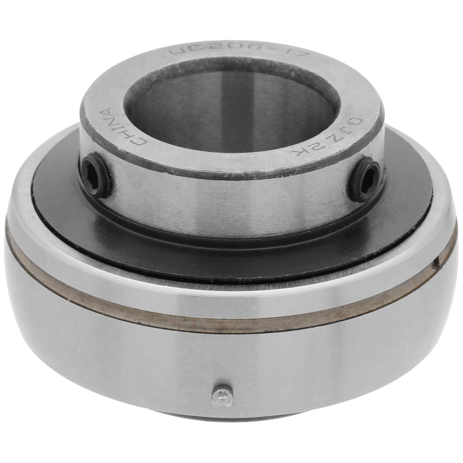 UC206-17 - Insert Bearing, 1.063" Bore (ID), Locking Set Screw