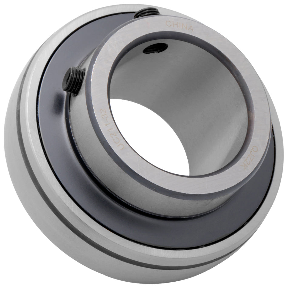 UC211-32 - Insert Bearing, 2.0" Bore (ID), Locking Set Screw