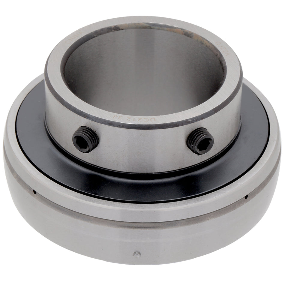 UC212-38 - Insert Bearing, 2.375" Bore (ID), Locking Set Screw