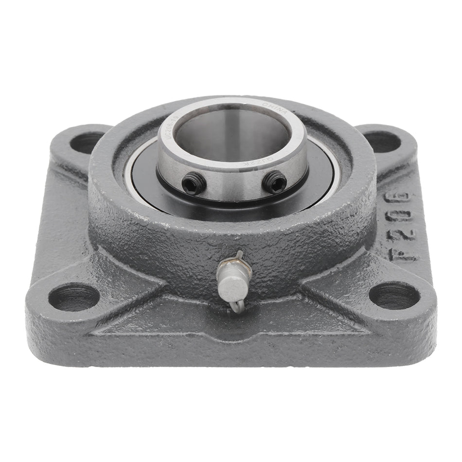 UCF206-19,  4-Bolt Flange Mounted Ball Bearing, 1.188" Bore (ID),  Insert Bearing: UC206-19,  Housing: F204
