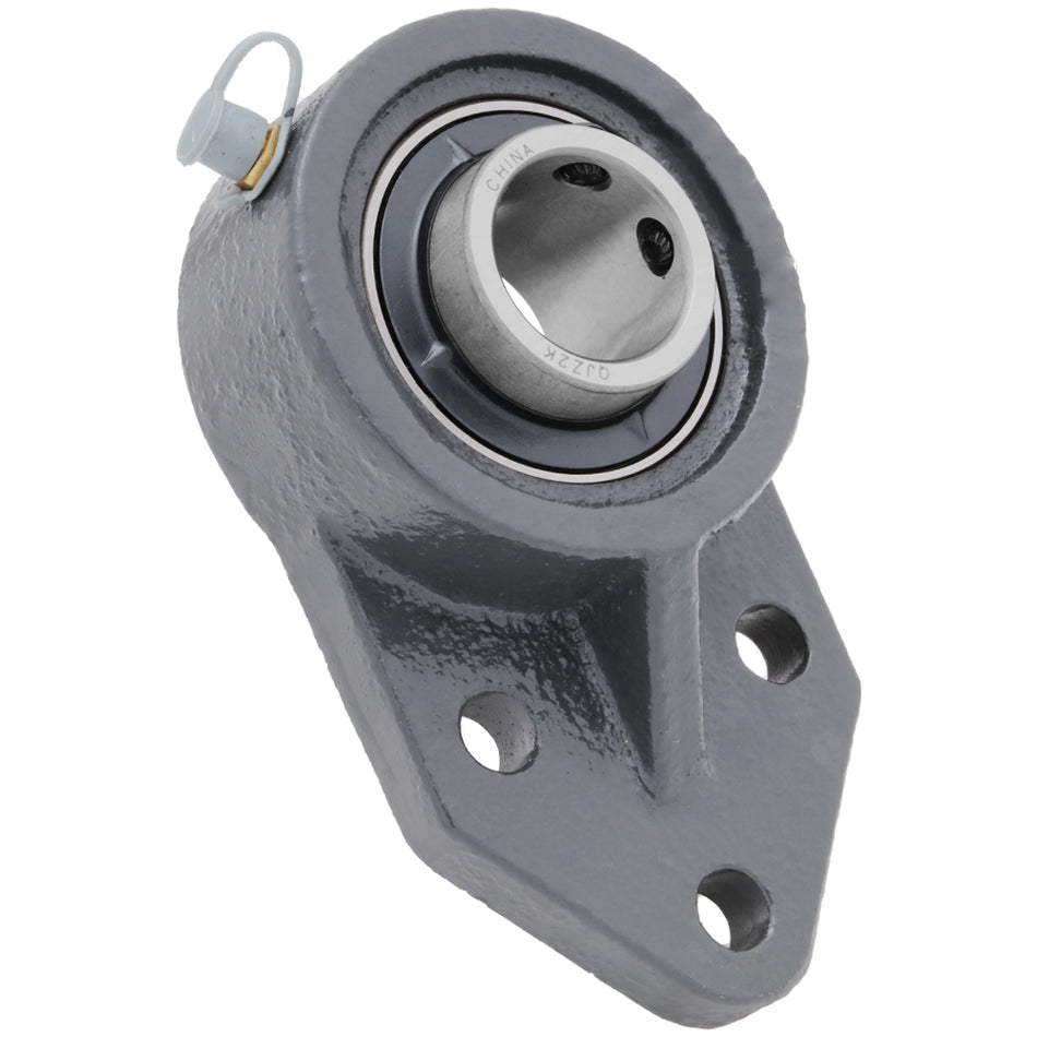 UCFB202 - 3-Bolt Flange Mounted Ball Bearing, Insert Bearing: UCW202, Cast Iron Housing: FB203