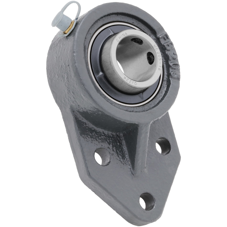 UCFB205-16 - 3-Bolt Flange Bracket Mounted Ball Bearing, 1.0"  Bore (ID),  Insert Bearing: UC205-16,  Housing: FB205