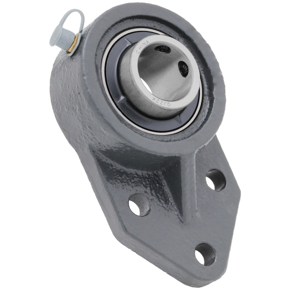 UCFB207-21 - 3-Bolt Flange Mounted Ball Bearing, Insert Bearing: UC207-21, Cast Iron Housing: FB207