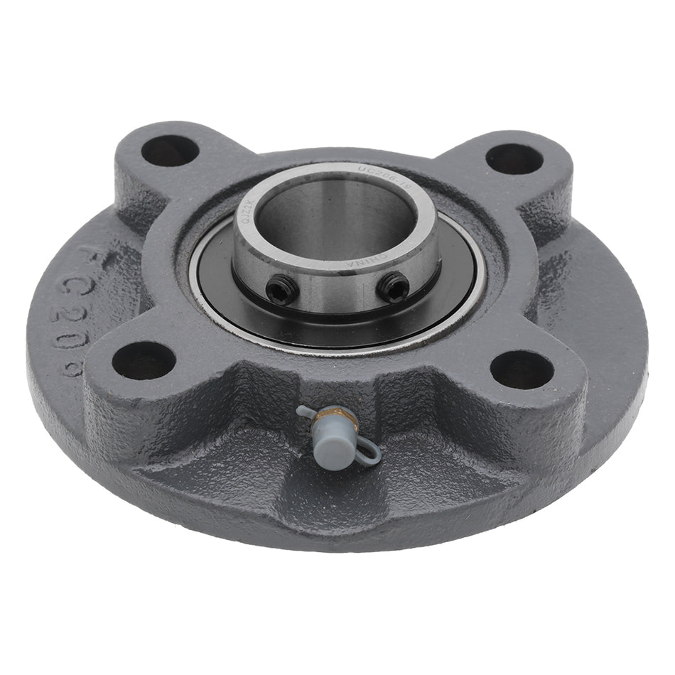 UCFC206-19, 4-Bolt Flange Mounted Ball Bearing, 1.188"Bore (ID), Insert Bearing: UC206-19, Housing: FC206