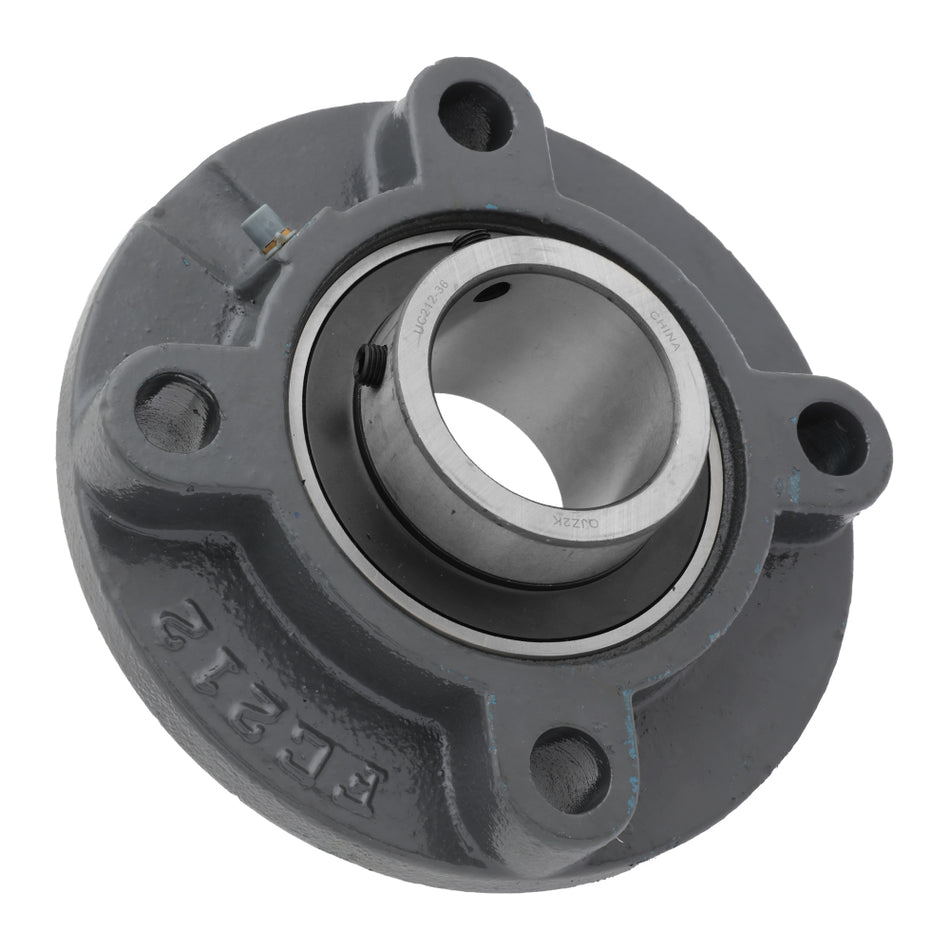 UCFC212-36, 4-Bolt Flange Mounted Ball Bearing, 2.25"Bore (ID), Insert Bearing: UC212-36, Housing: FC212