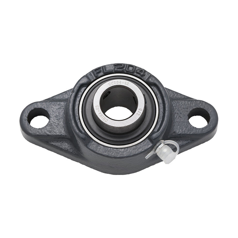 UCFL204-12 - 2-Bolt Flange Mounted Ball Bearing, Insert Bearing: UC204-12, Housing: FL204