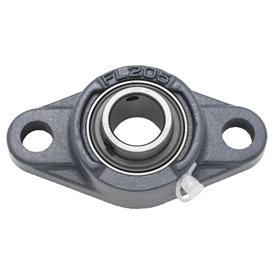UCFL205-16 - 2-Bolt Flange Mounted Ball Bearing, Insert Bearing: UC205-16, Housing: FL206