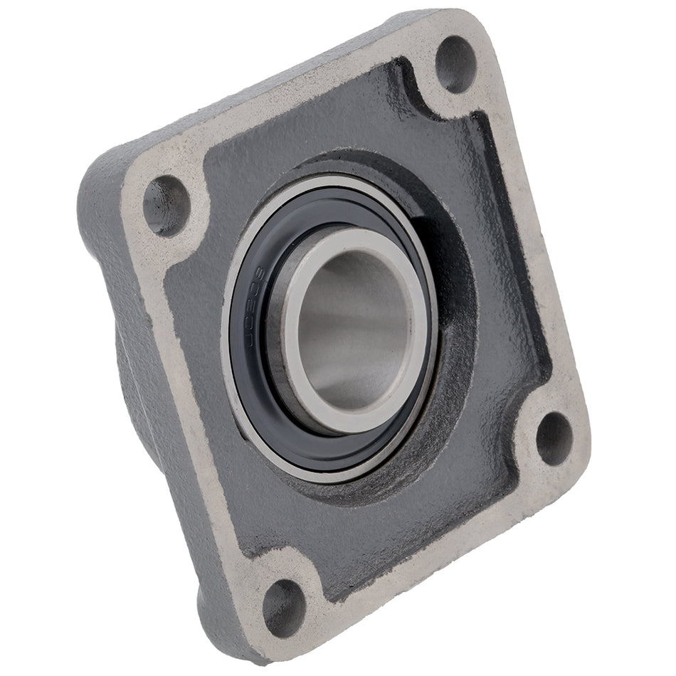 UCFS208-24, 4-Bolt Flange Mounted Unit Bearing, 1 1/2 in Bore (ID), Insert Bearing: UC208-24, Housing: FS208
