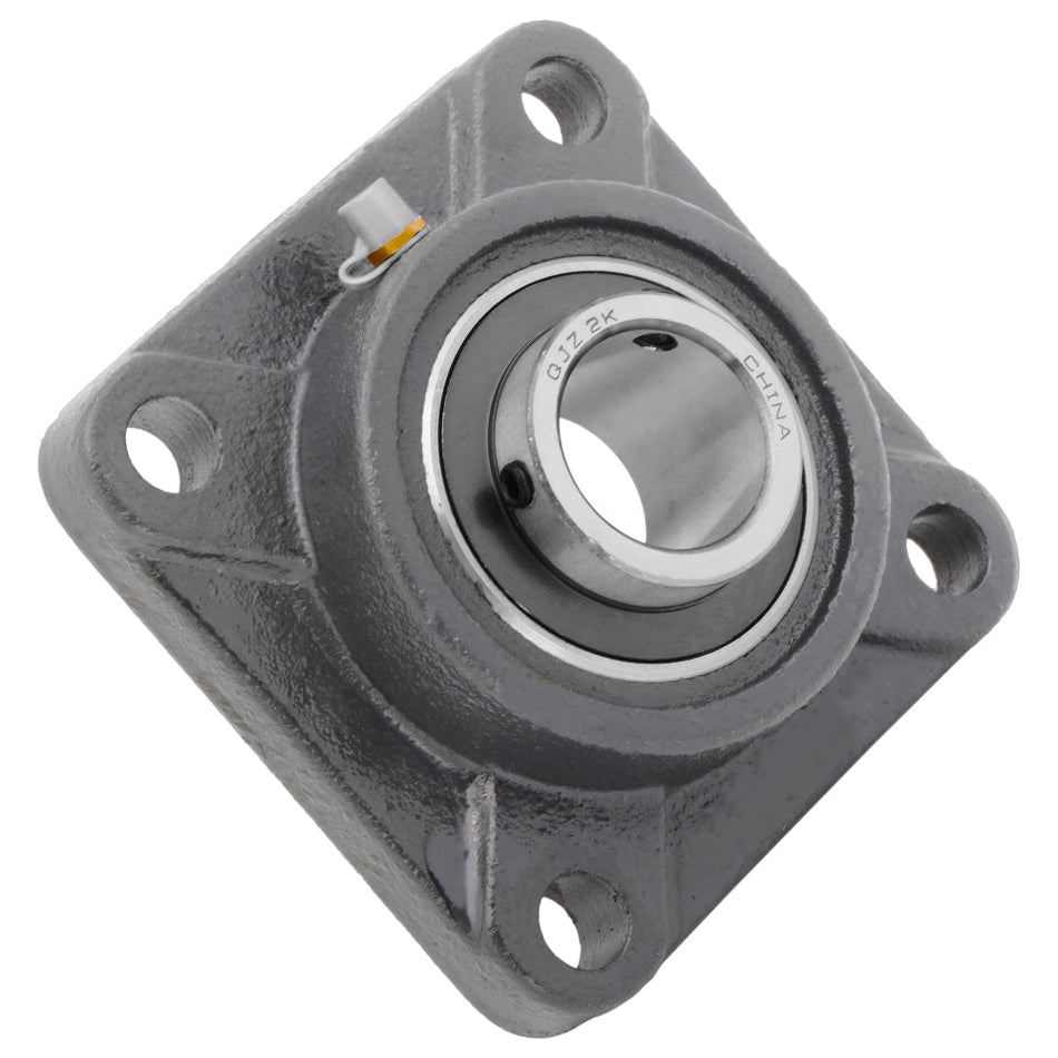 UCFS203, 4-Bolt Flange Mounted Unit Bearing, 0.669 in Bore (ID), Insert Bearing: UC203, Housing: FS204
