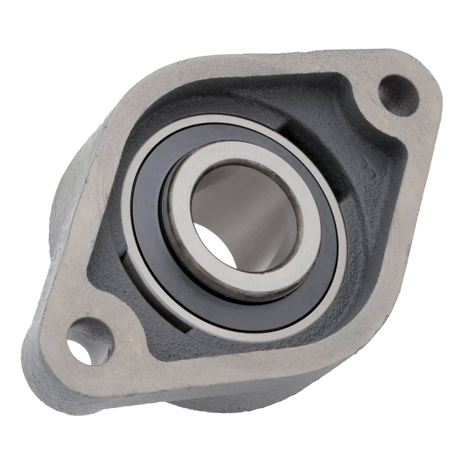 UCFT207-20, 2-Bolt Mounted Unit Bearing, 1.25 in Bore (ID), Insert Bearing: UC207- 20, Housing: FT207