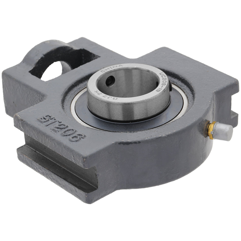 UCT206-19, Take-Up Mounted Unit Bearing, 1.188 in Bore (ID), Insert Bearing: UC206-19, Housing: T206