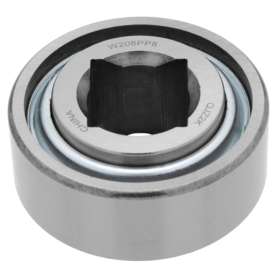 W208PP8 - Agricultural Bearing, 1.18 in Bore (ID) - Square Bore