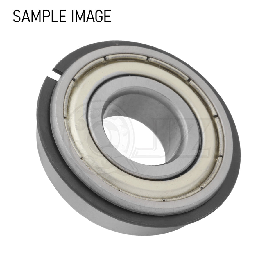 6205 - Deep Groove Radial Ball Bearing with Snap Ring, 0.984" Bore (ID)| Double Metal Shield (ZZ)